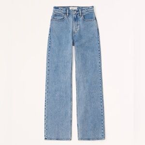 Abercrombie High Rise 90’s Relaxed Jeans Size 27 Short